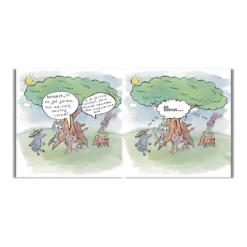 Rawawik i księżniczka buntowniczka książka dla dzieci, przyjaciele, relaks pod drzewem