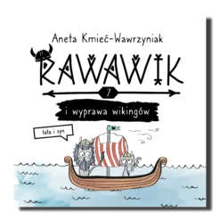 Rawawik i wyprawa wikingów, tata i syn, książka dla dzieci