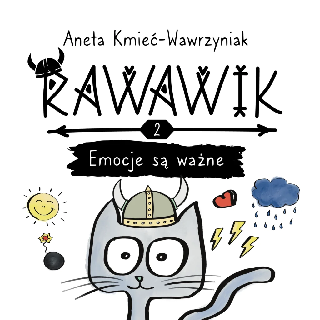książka dla dzieci rawawik emocje są ważne aneta kmieć-wawrzyniak