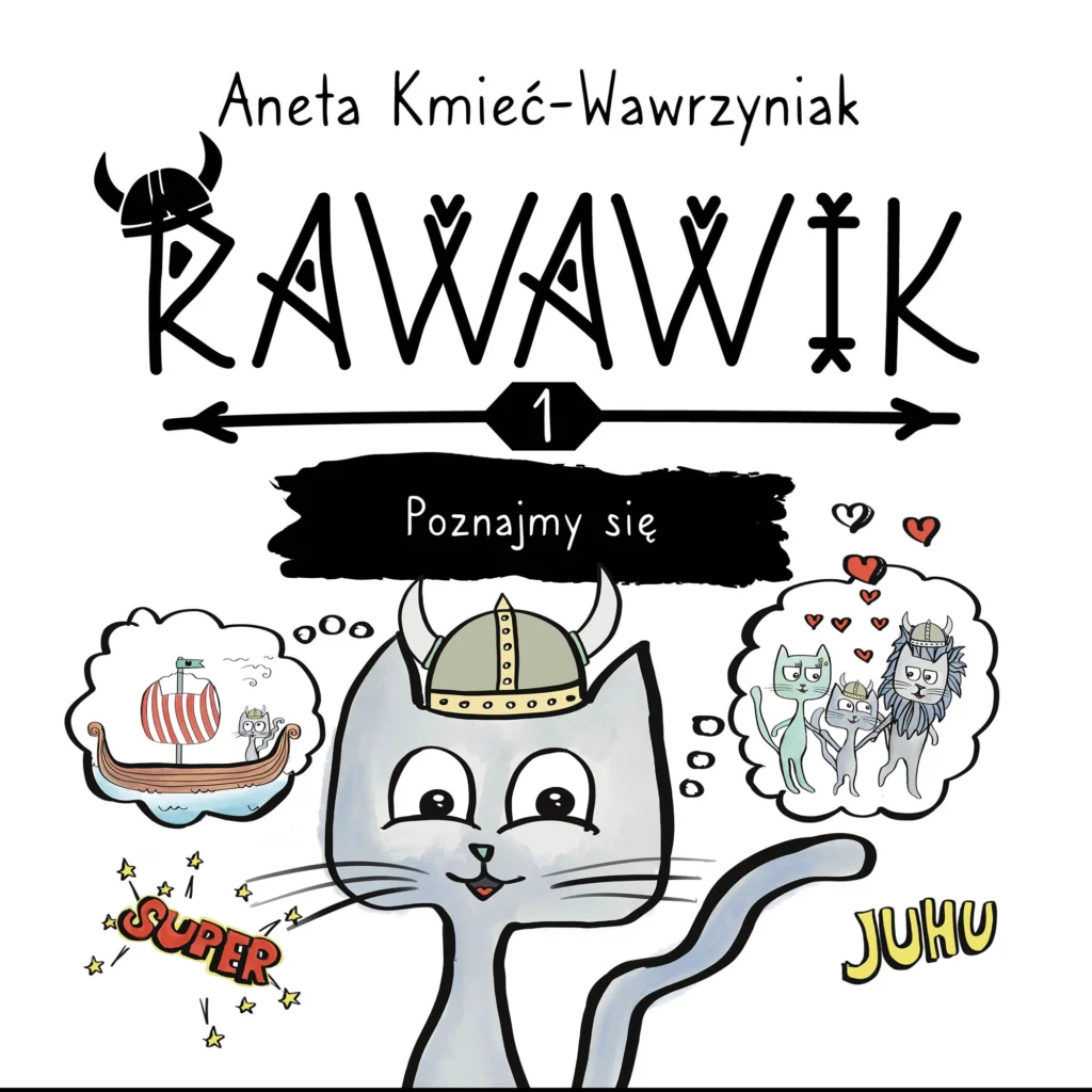 książka dla dzieci rawawik poznajmy się
