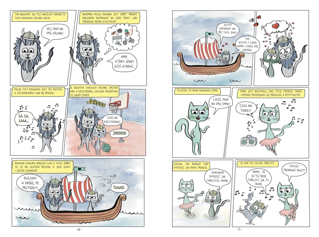 książka dla dzieci rawawik komiks aneta kmieć-wawrzyniak