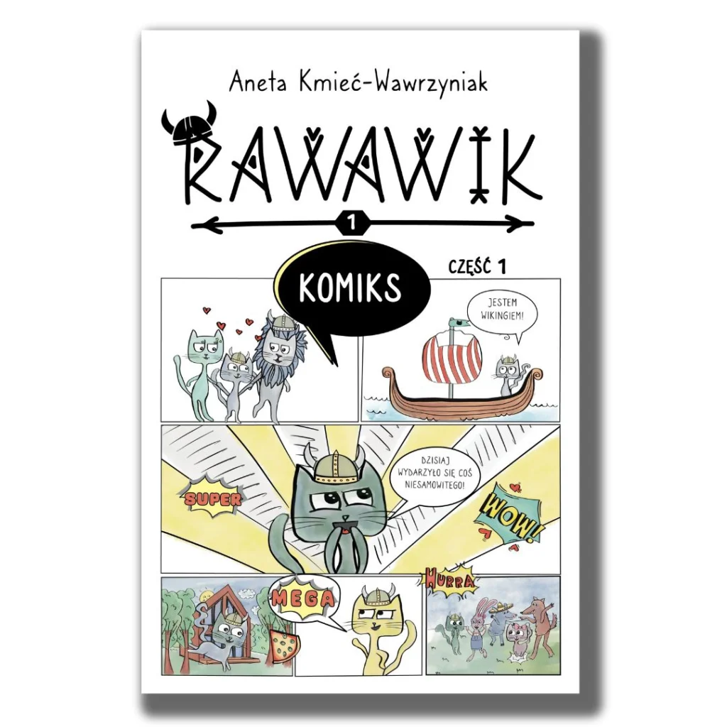 książka dla dzieci rawawik komiks aneta kmieć-wawrzyniak