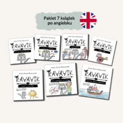 English with Rawawik: Pakiet 7 Książek dla Dzieci po Angielsku