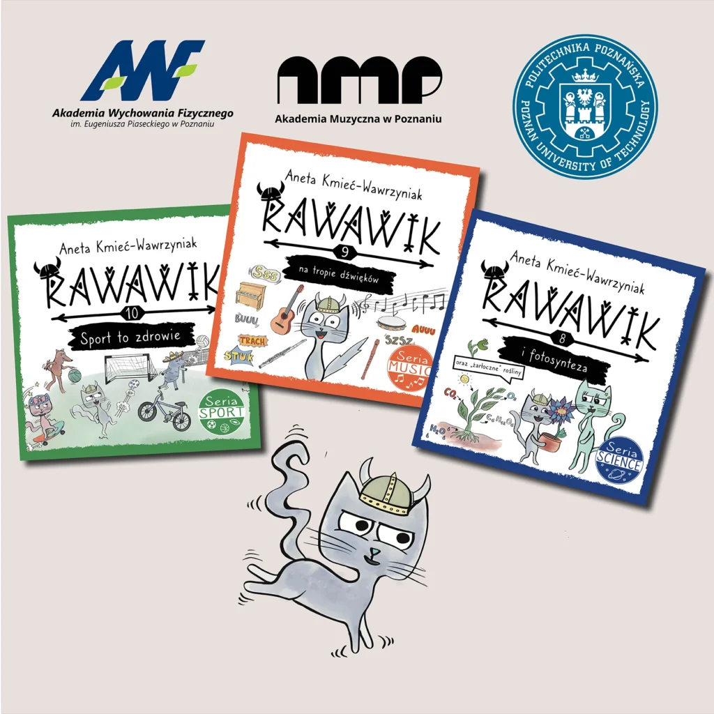 serie edukacyjne Rawawik, patronaty merytoryczne uczelni
